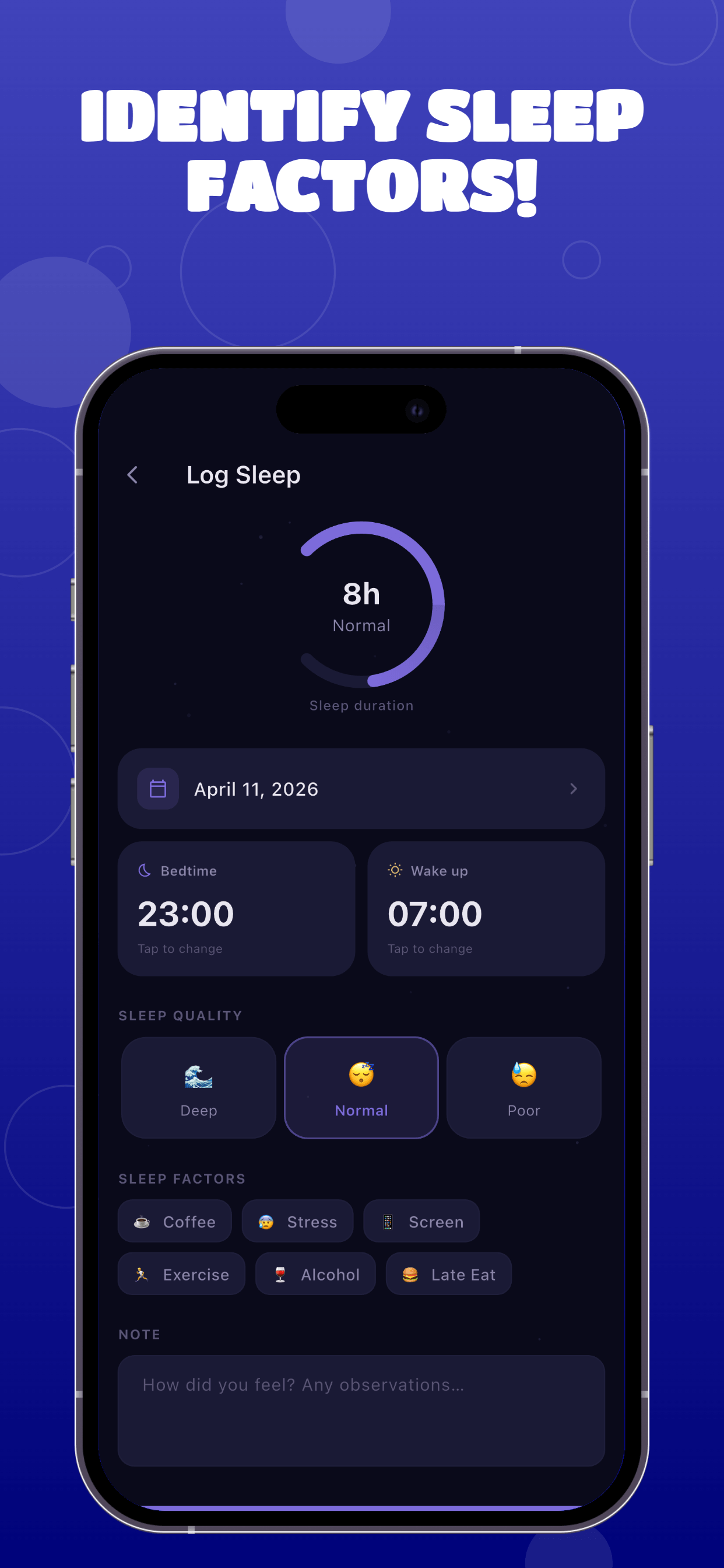 Sleep Cycle Logㅤ screenshot 3