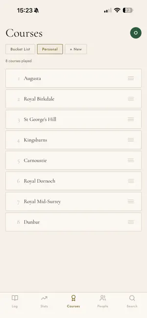 Roundbook - Golf Log screenshot 3