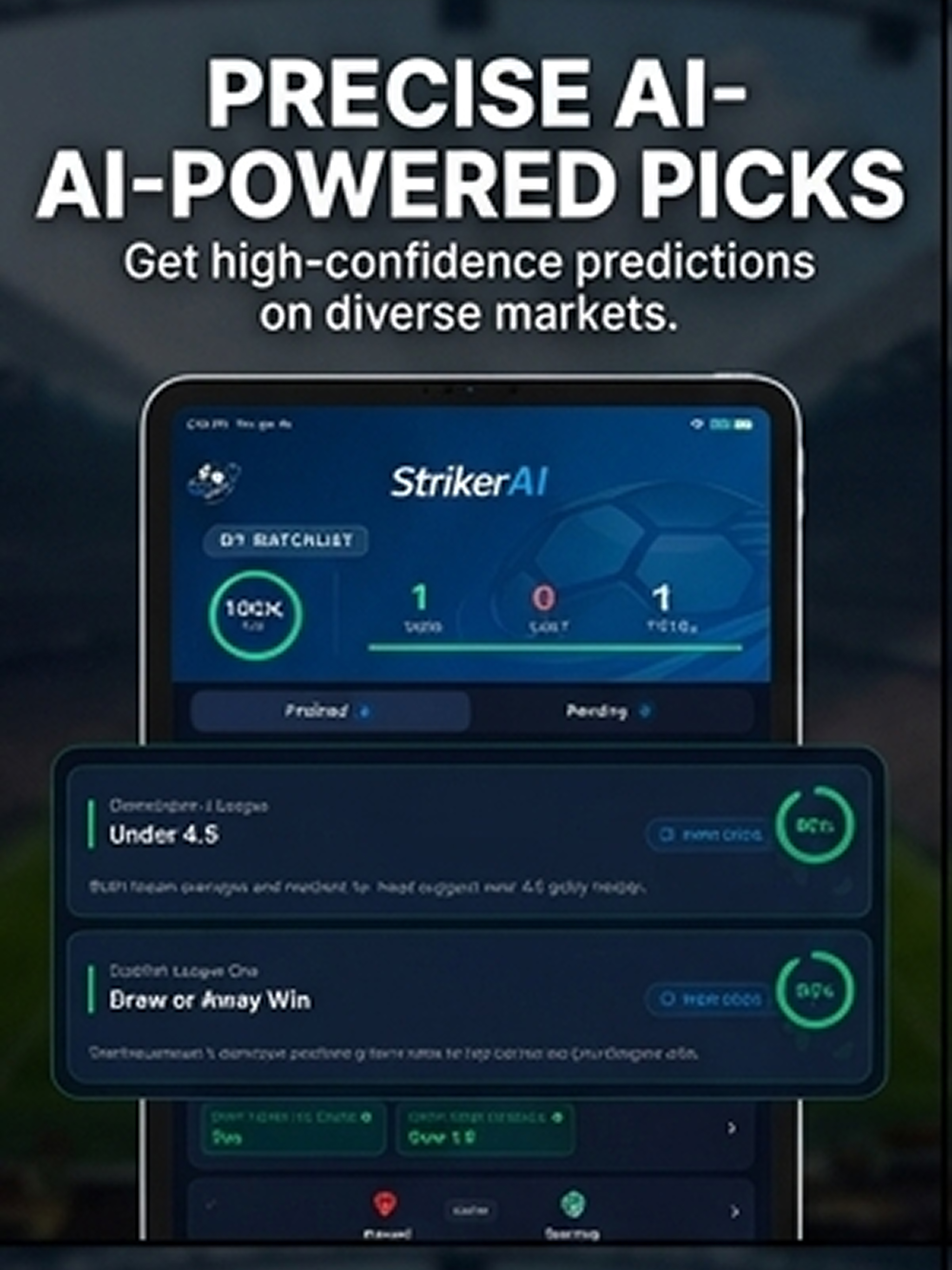 Sports Soccer Tips: StrikerAI