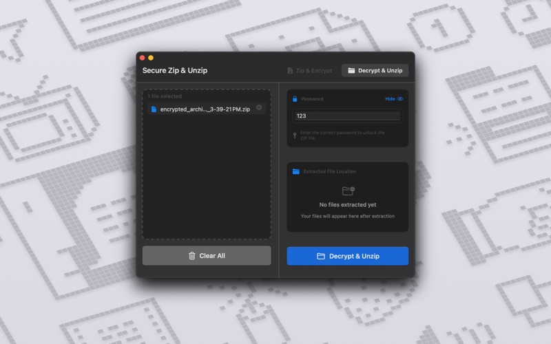 App screenshot