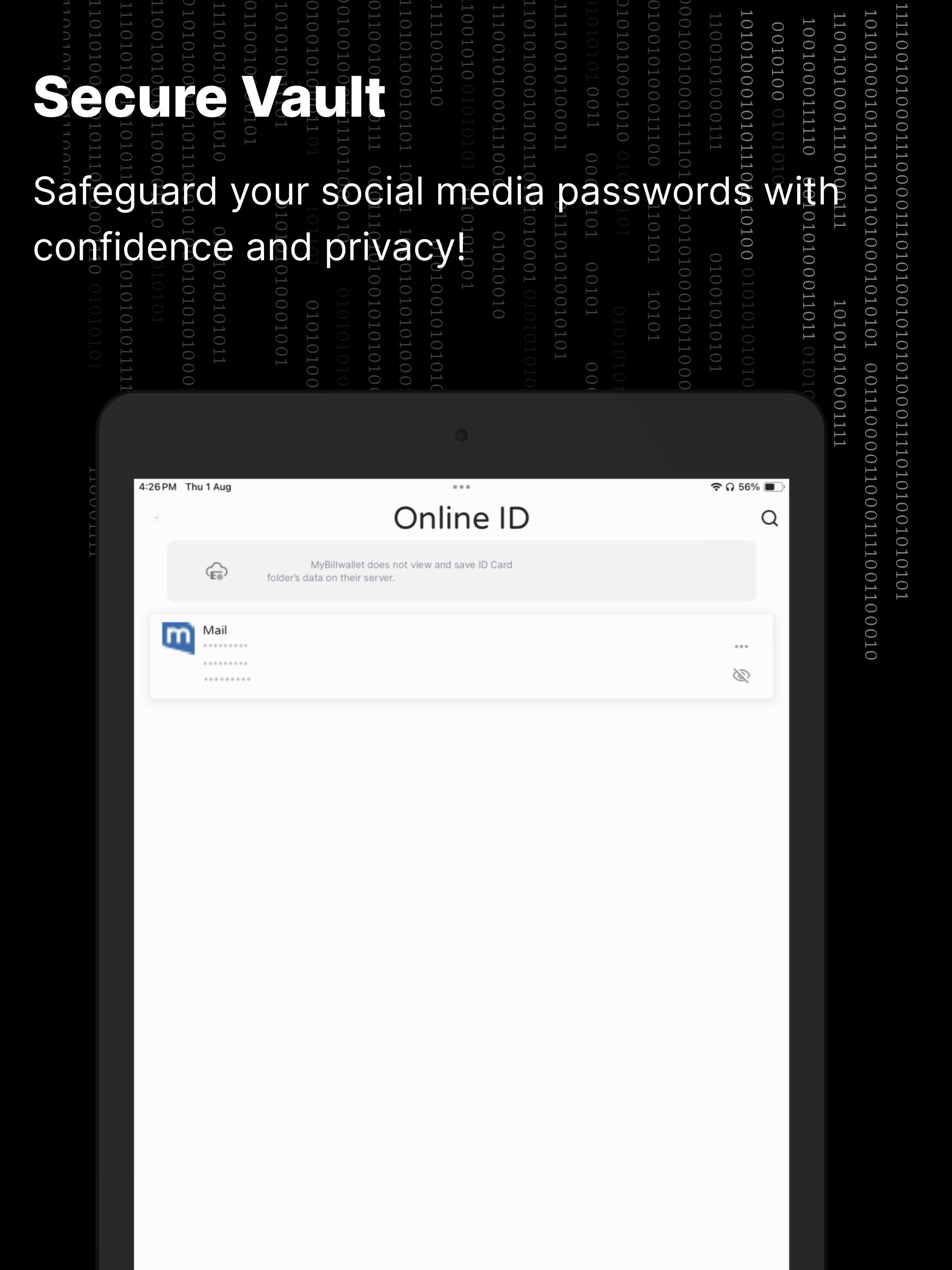 MyBillWallet: Digital Wallet