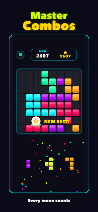 BLOQR - Block Puzzle Game Screenshot 3 of 5