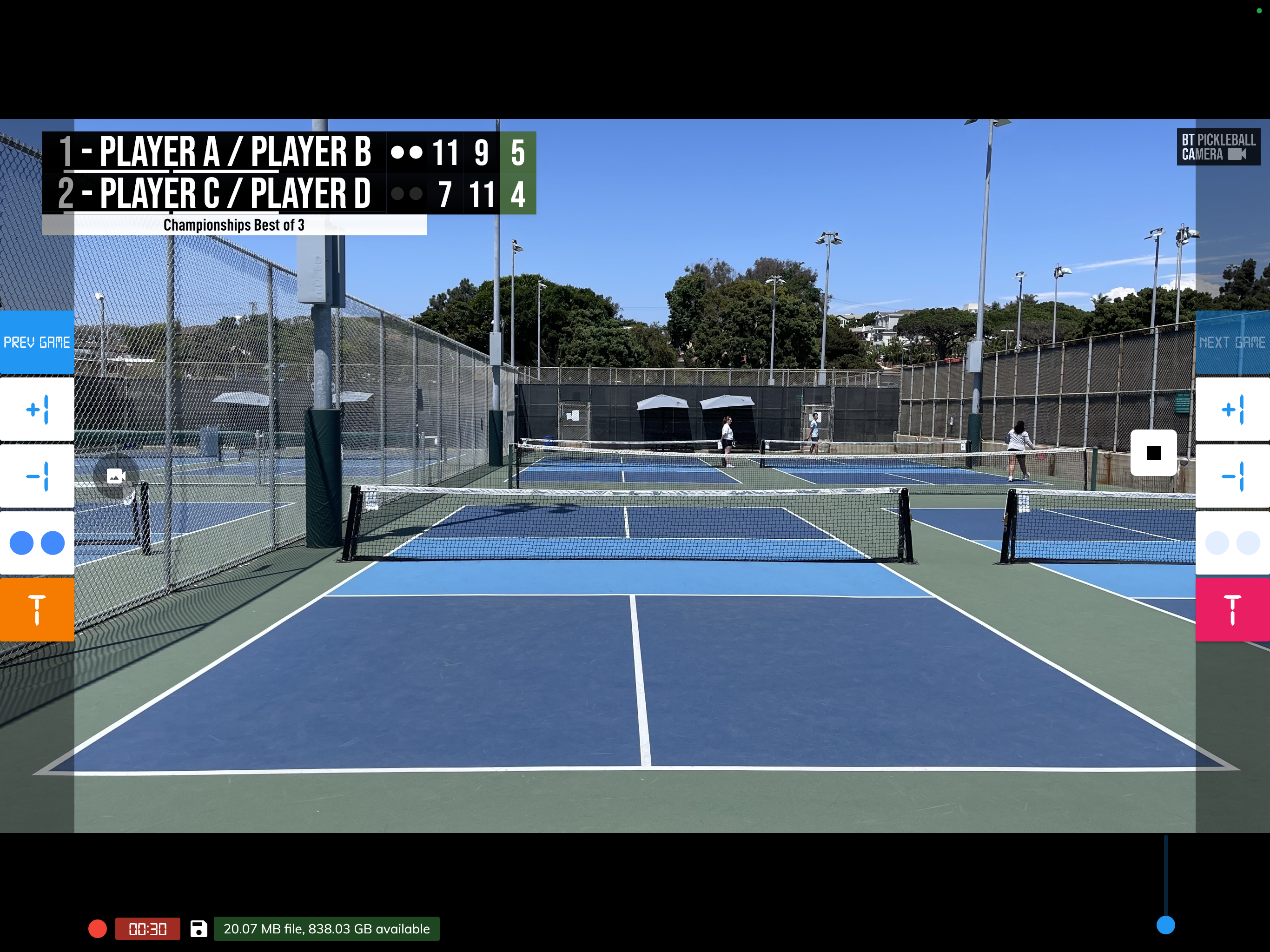 BT Pickleball Camera screenshot 13
