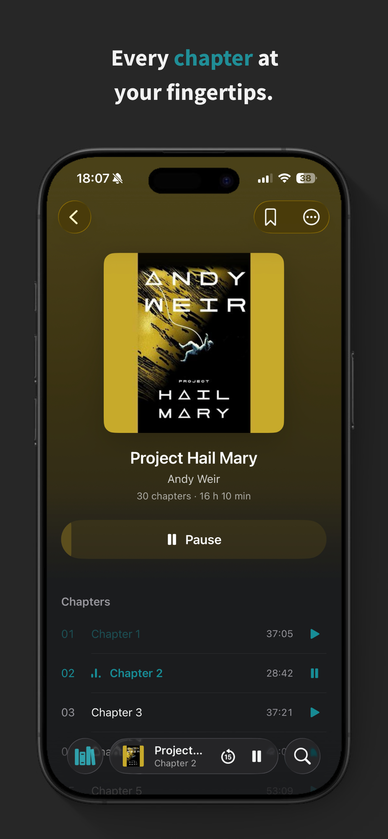 Vitreo: Audiobook Player screenshot 8
