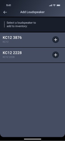 QSC Loudspeaker Control Screenshot 2 of 6
