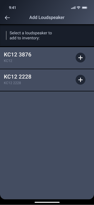 QSC Loudspeaker Control Screenshot 2 of 6