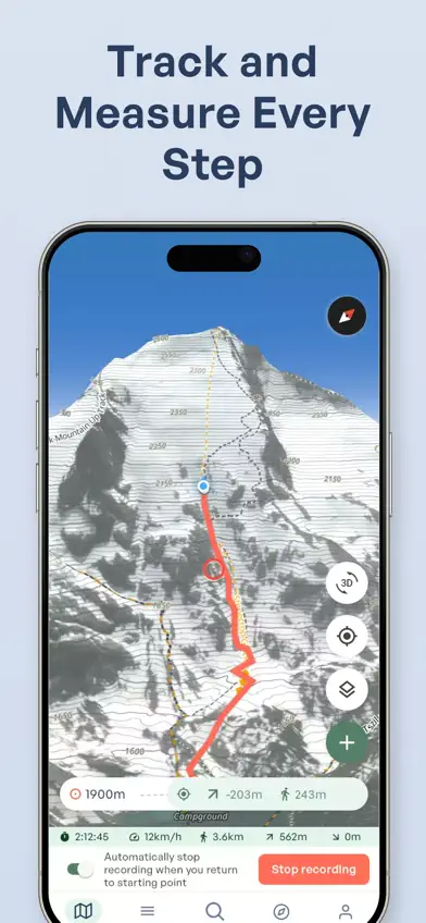Outmap: Ski & Snowboard Maps screenshot 3