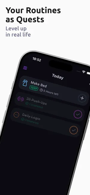 Live Level - Habit Tracker screenshot 1