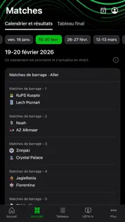 uefa conference league iPhone Captures Décran 2