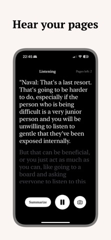 Pagee - Text to Speech Reader Screenshot 2 of 3