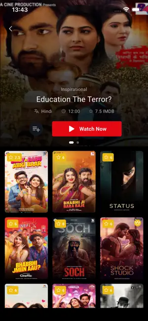 CineFlix India screenshot 3