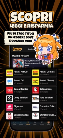 Koomy – Universo fumetti iPhone screenshot 2