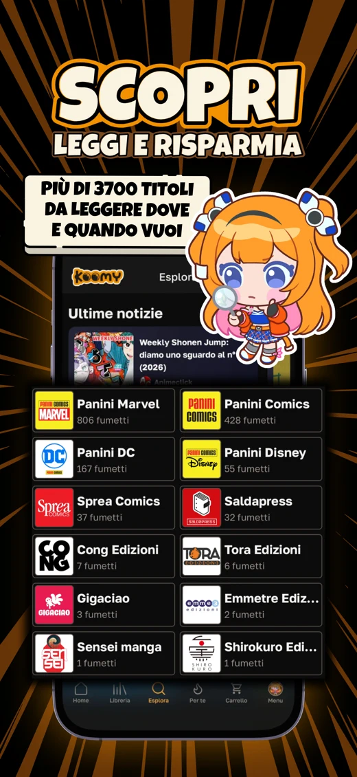 Koomy – Universo fumetti search result