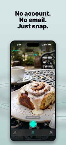 CarbZen — AI Carb Scanner screenshot
