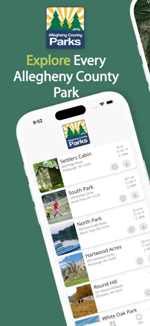 Allegheny County Parks Trails screenshot 1