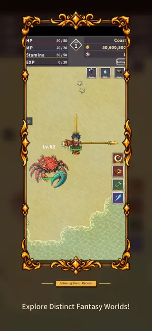 Spinning Hero: Reborn screenshot 2