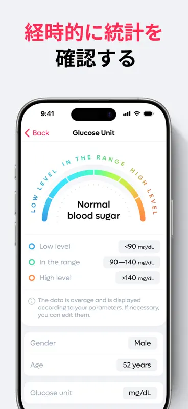 Blood Sugar & Diabetes Monitor screenshot 4 of 5
