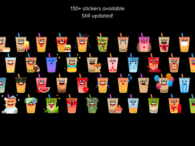 ‎Boba Yeah stickers Screenshot