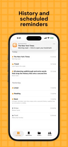 Bookmarks: Manage & Read Later Screenshot 2 of 7