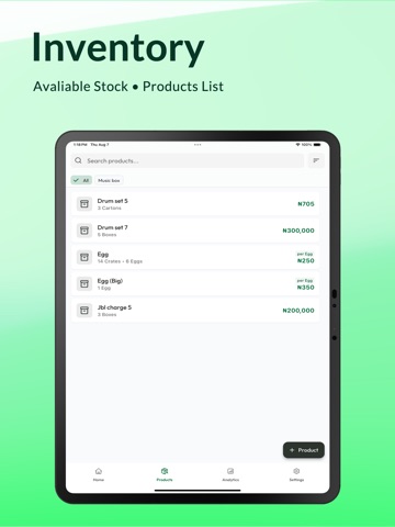 Zuru-Inventory & Sales Manager iPad screenshot