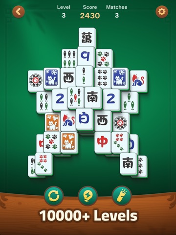 Ultra Mahjong Solitaire Game iPad screenshot