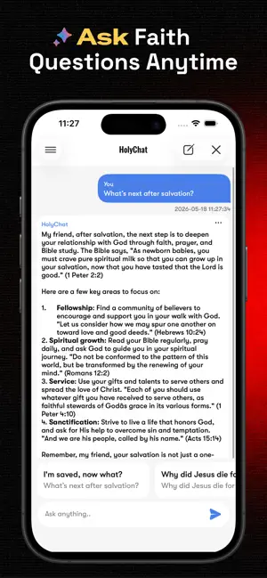 Bible AI: Holy Scripture App screenshot 3