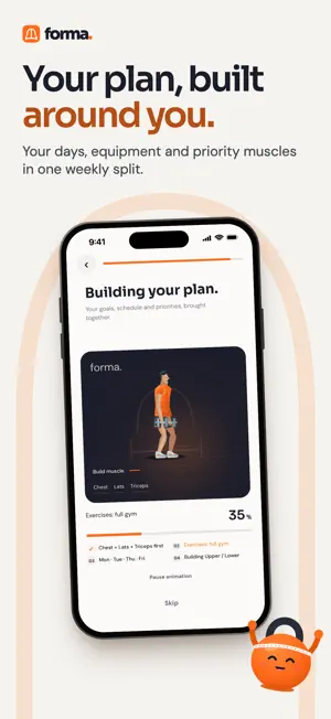 Forma: AI Physique & Workout screenshot 4