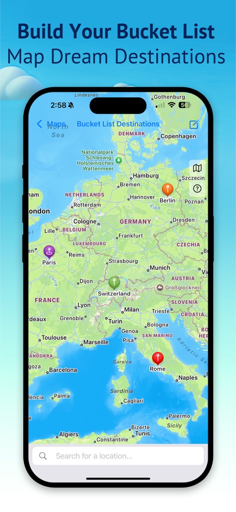 My Travel Map: Trip Tracker - Travel App | MWM