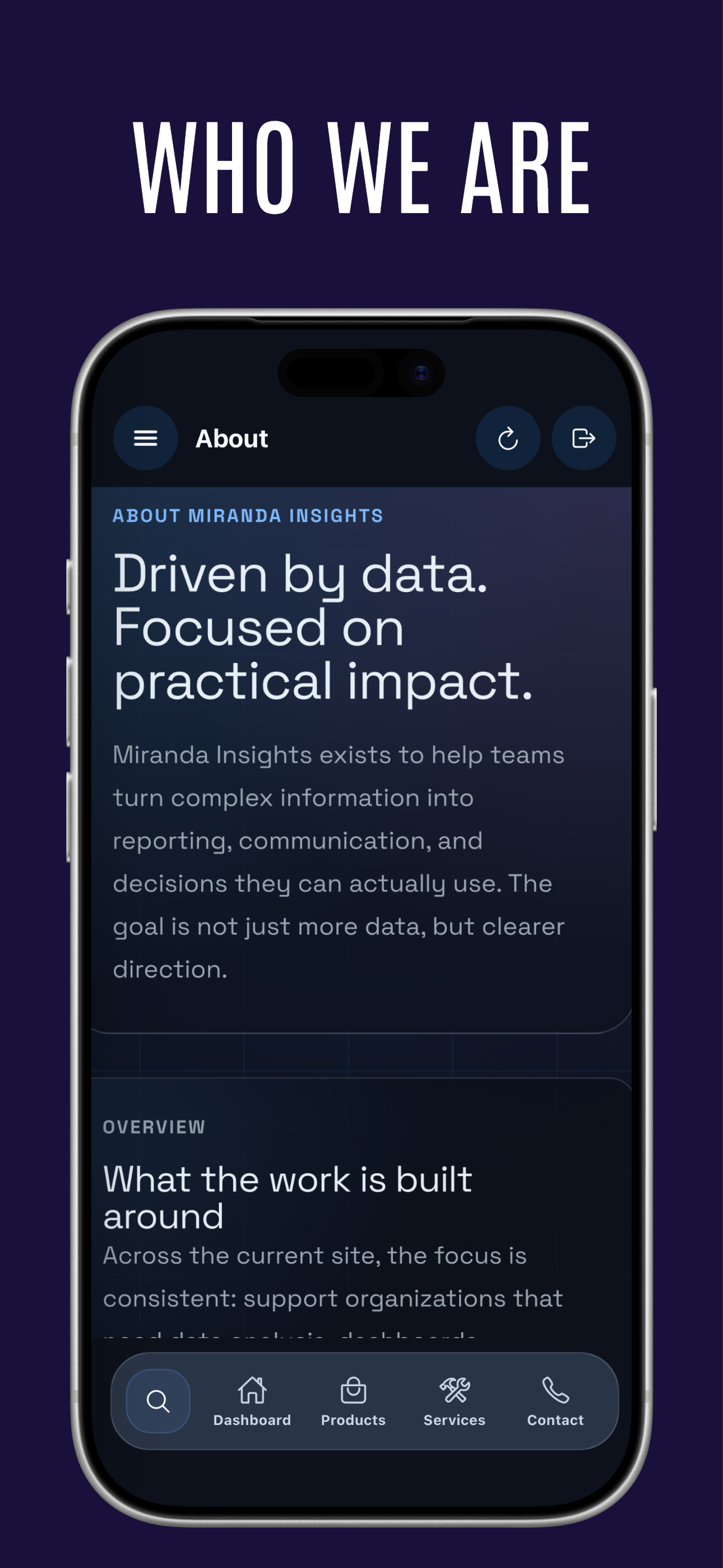Miranda Insights Mobile screenshot 2
