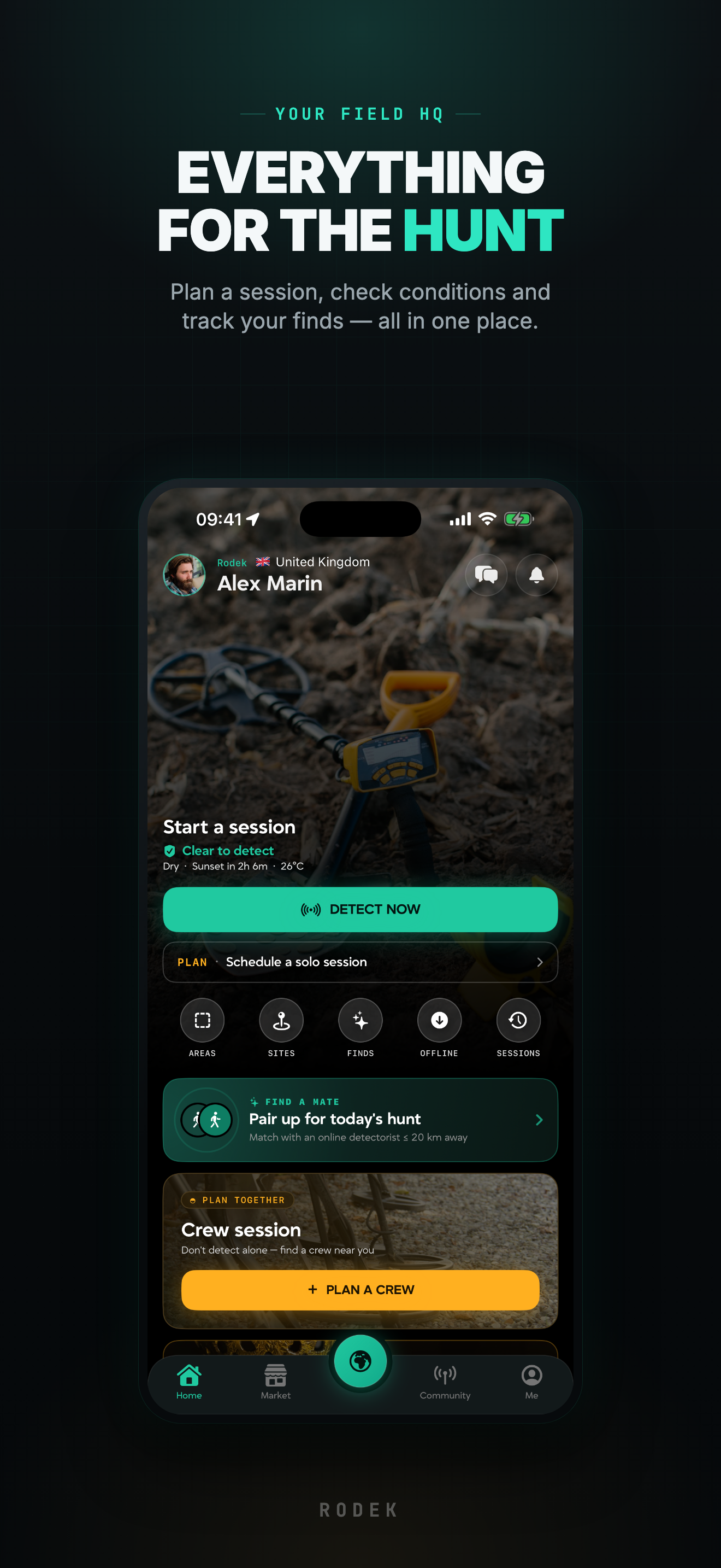 Metal Detecting Hub: Rodek