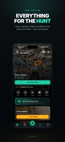 Metal Detecting Hub: Rodek iPhone screenshot 1