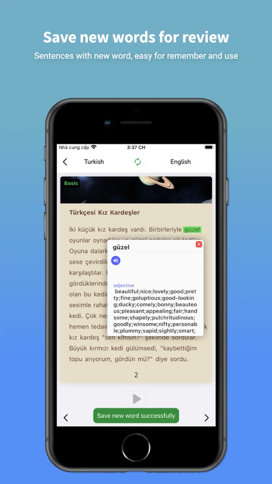 #6. Turkish Translator & Learn 45+ (iOS) 由: AmazinPro