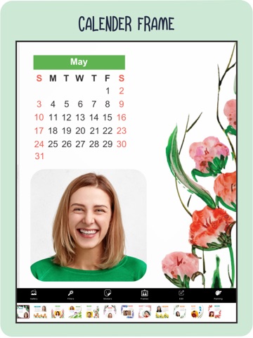 New Year Calendar iPad screenshot