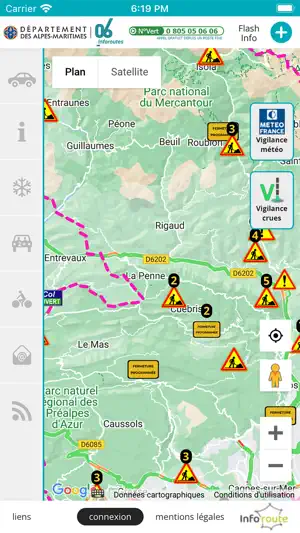 Inforoutes 06 screenshot 1