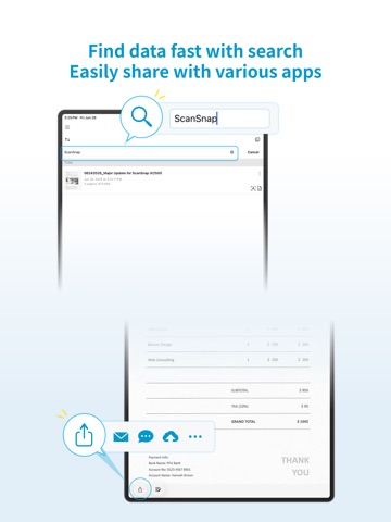 ScanSnap Home：Scan・PDF・OCR iPad screenshot