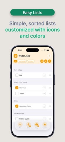 QwkList: Grocery List Maker screenshot