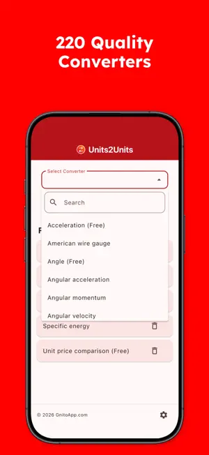 Units2Units screenshot 1