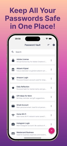 Password Saver & Vault Screenshot 1 of 6