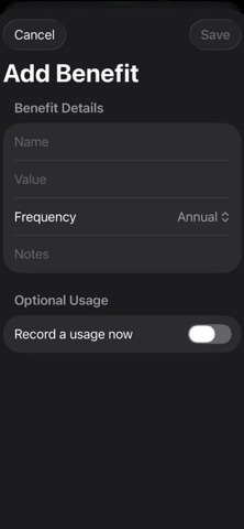 Perk Ledger screenshot