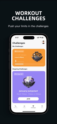 JOROTO Fitness iPhone screenshot