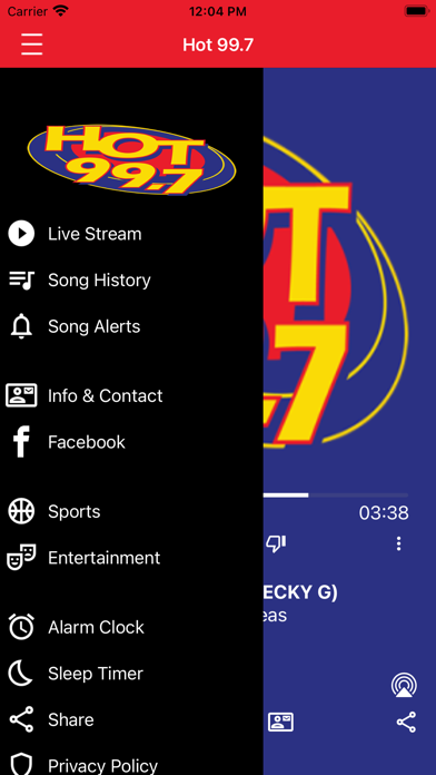 HOT 99.7 FM YAKIMA Screenshot
