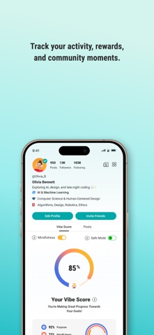 Vibe – 1st Community Social iPhone screenshot