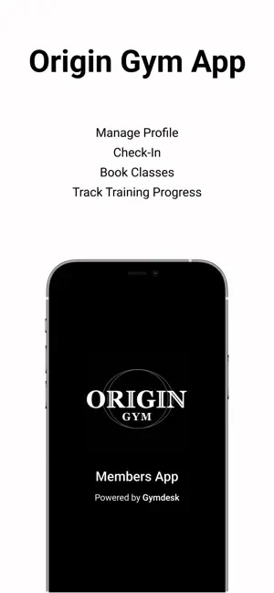 Origin Gym App screenshot 1
