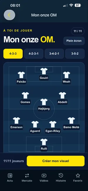 Football Club de Marseille screenshot 4