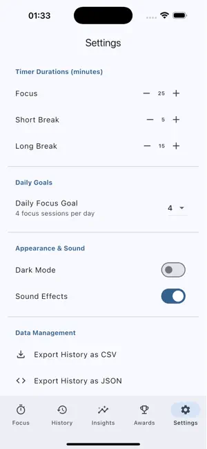 Flow Sprint : 25 Min Focus screenshot 3