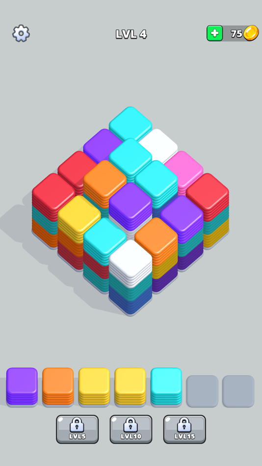 #2. Tile Jam 3D! (iOS) 由: Rasel Hossain