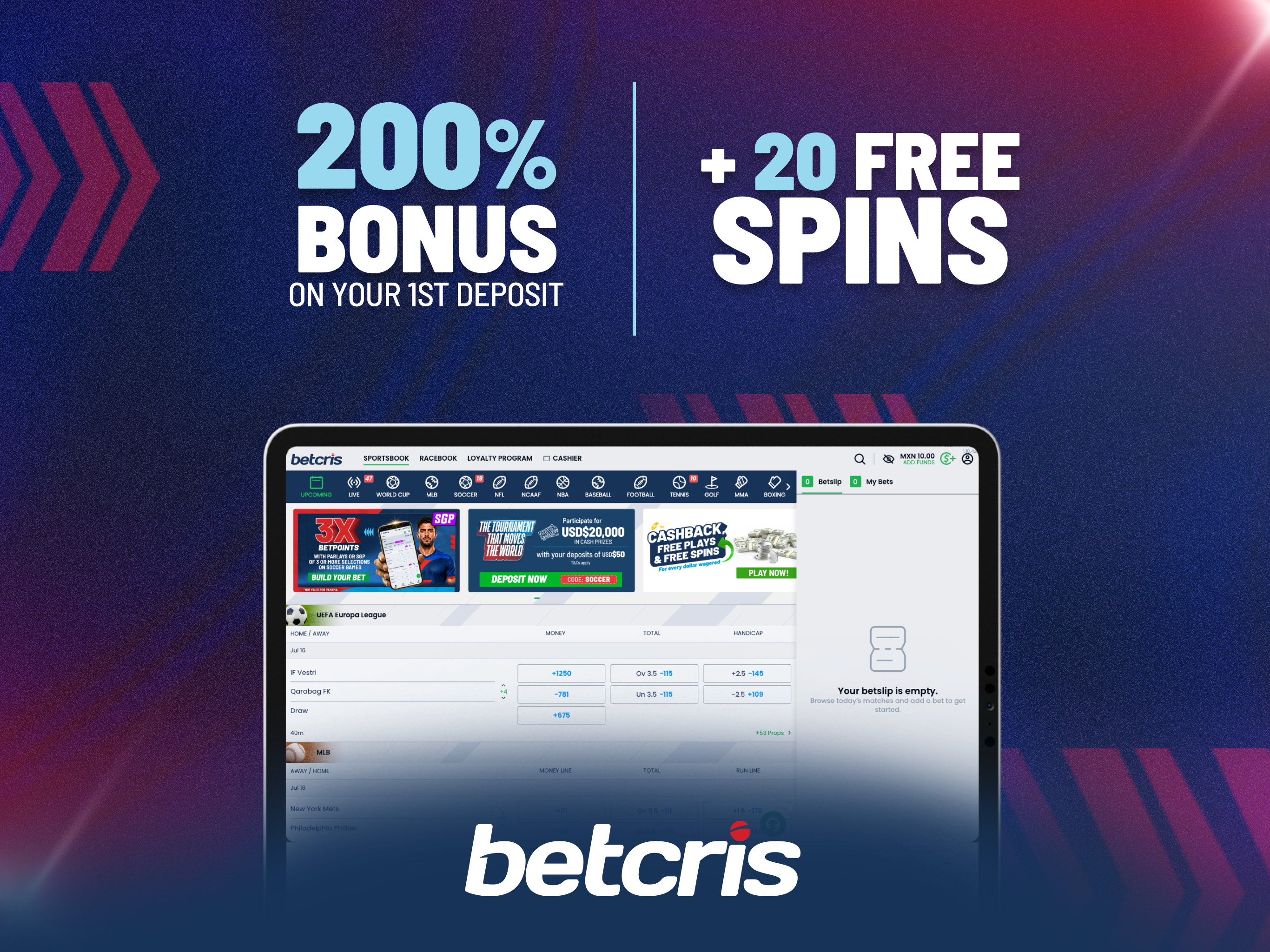 Betcris – Online Casino & Bets screenshot 9