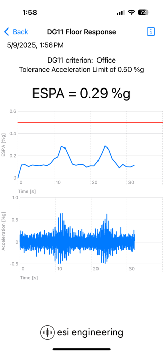 Structural Floor Vibration Screenshot 2 of 2