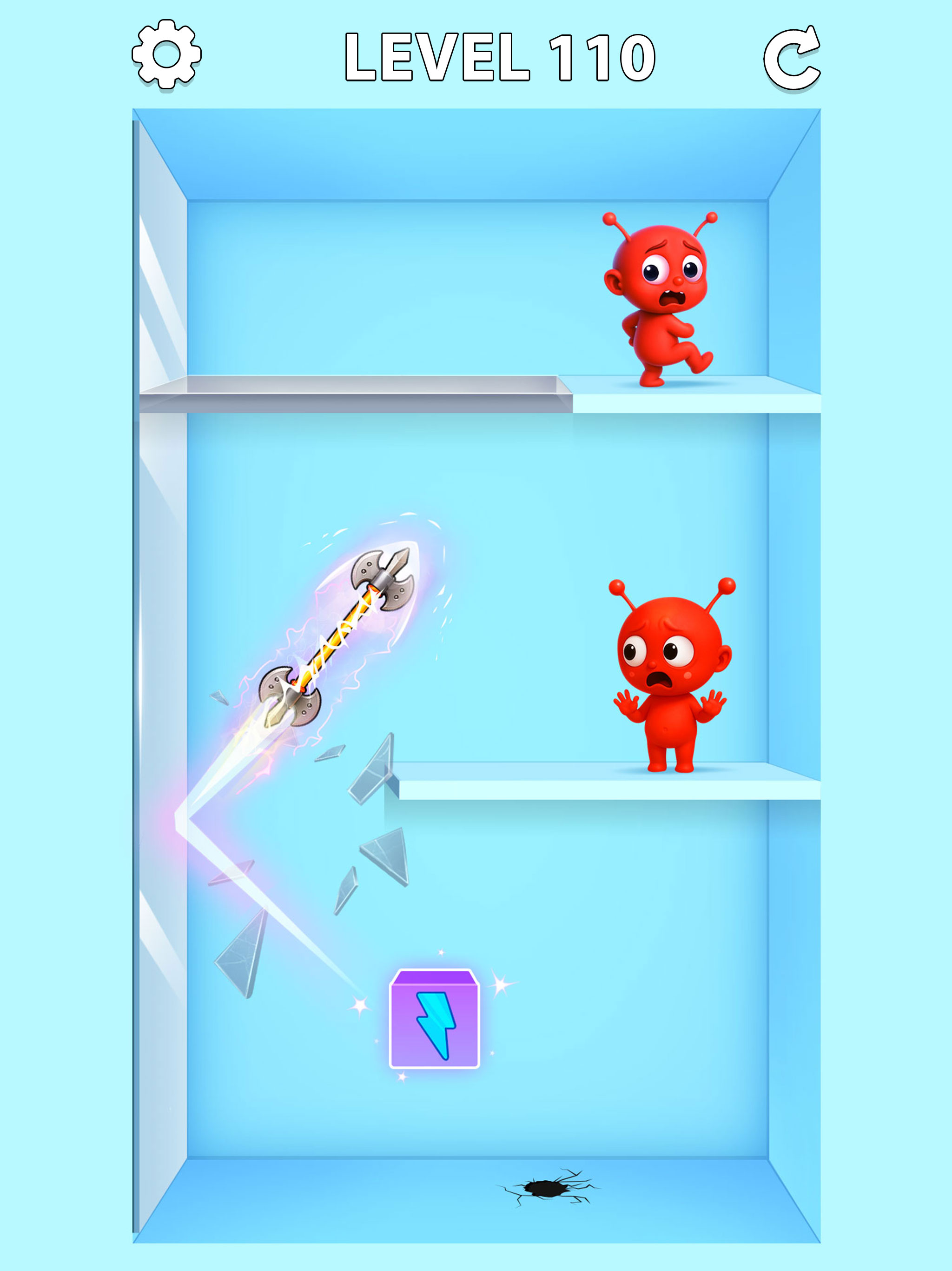 Spear Launch Satisfying Game