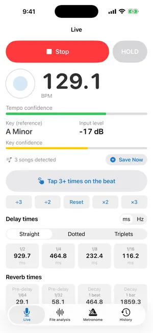 TempoScope screenshot 1